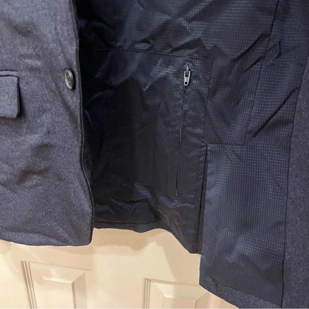 Bluffworks Gramercy Blazer Suit Sport Jacket Unstructured Navy Blue Men’s 36R